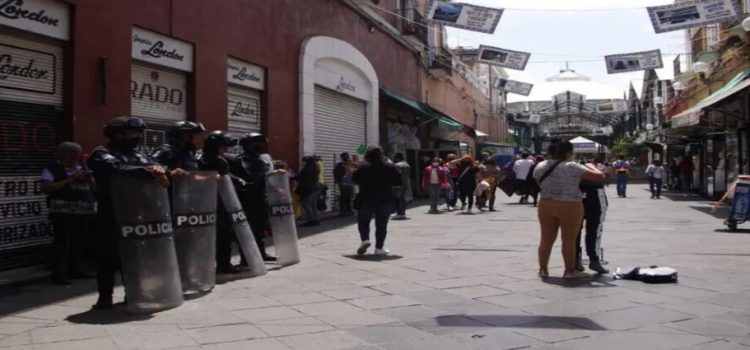 Presuntamente, ambulantes buscan desestabilizar el orden en Puebla