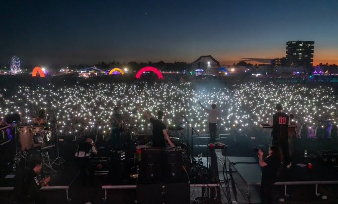 Más de 70 mil personas reunidas por el Festival Tecate Comuna 2023