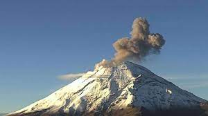 Popocatépetl registra 6 exhalaciones y 1374 minutos de tremor