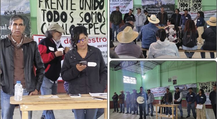 Campesinos de Puebla y Veracruz se declaran en rebeldia contra Conagua