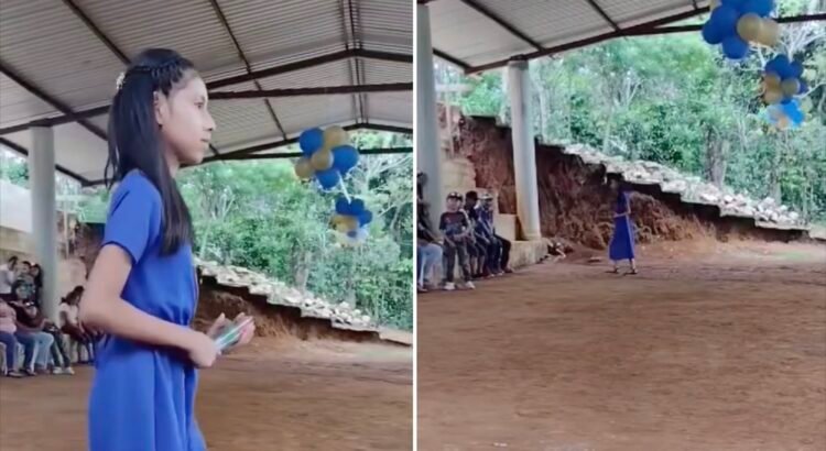 Graduación única en Chiapas: una sola alumna celebra con toda la comunidad Graduación única en Chiapas: una sola alumna celebra con toda la comunidad