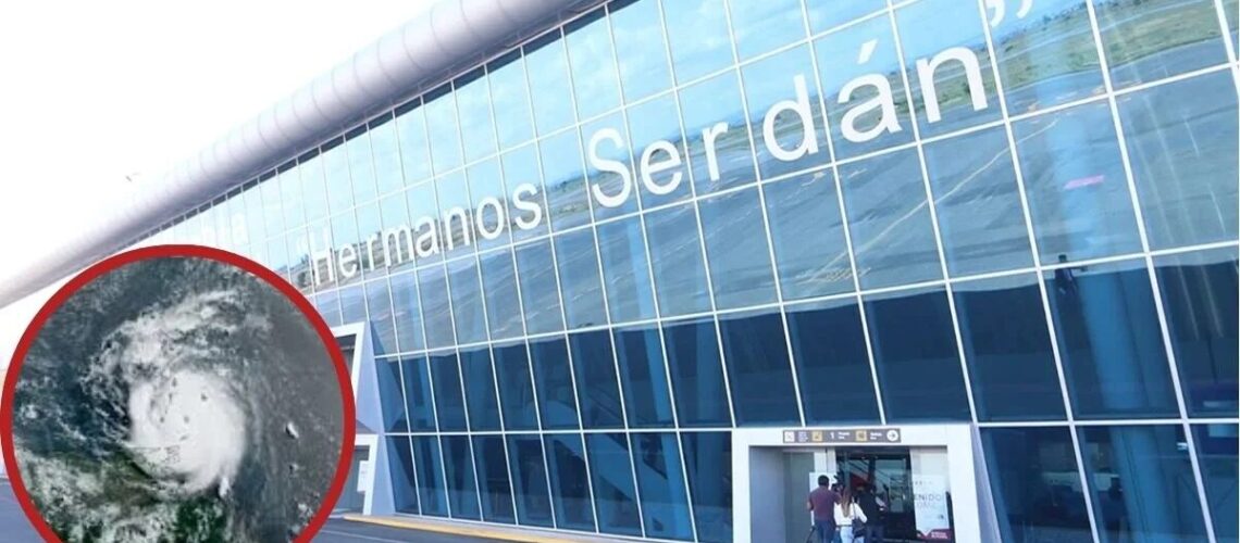 Aeropuerto de Puebla cancela vuelos a Cancún por huracán Beryl