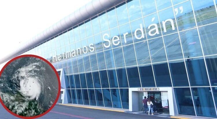 Aeropuerto de Puebla cancela vuelos a Cancún por huracán Beryl