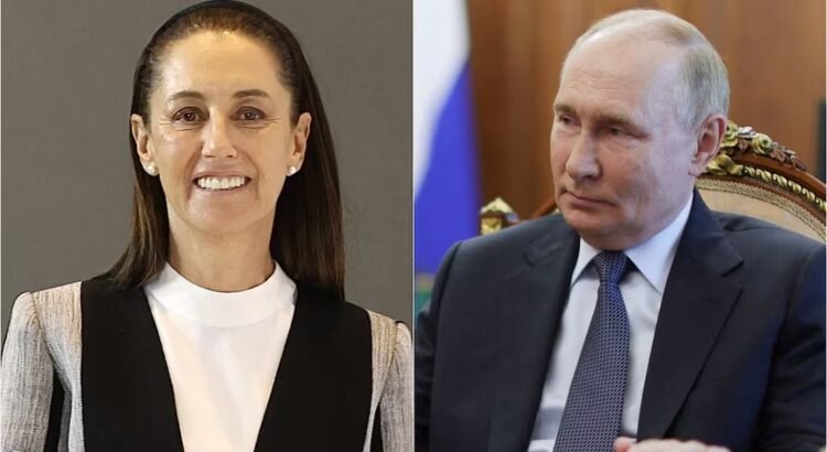 Vladimir Putin invitado a la toma de posesión de Claudia Sheinbaum en México Vladimir Putin invitado a la toma de posesión de Claudia Sheinbaum en México