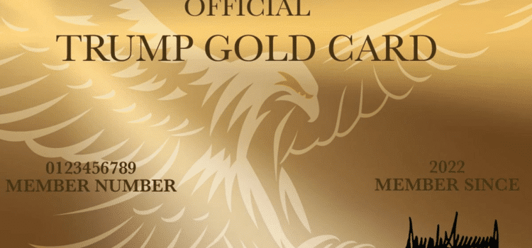 Trump lanzará a la venta la “Golden Card” para residir en Estados Unidos