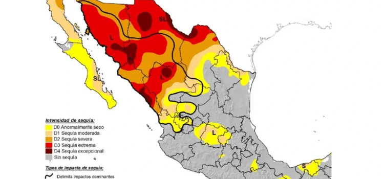 Avanza la sequía en México