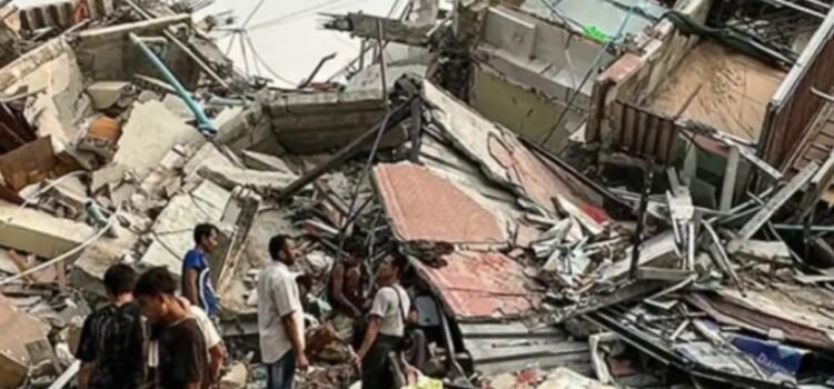 1,600 muertos, el saldo hasta el momento del sismo en Myanmar