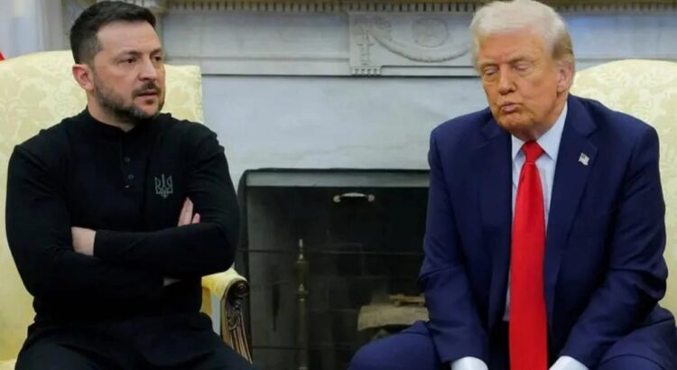 Trump y Zelenski se dan “agarrón” en la Casa Blanca