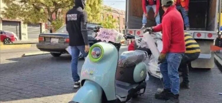 En Puebla, decomisa scooters y motos eléctricas chinas