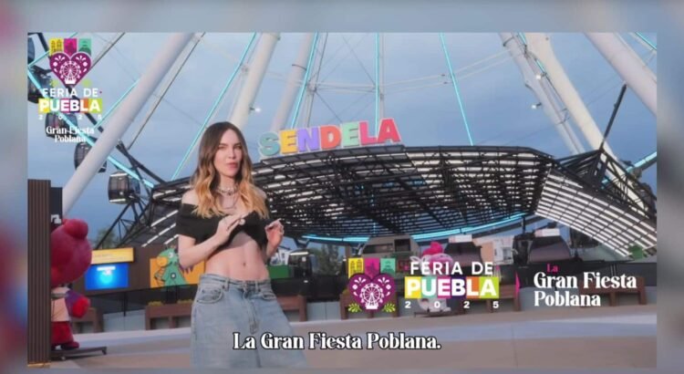 Belinda, protagonista de un millonario proyecto cultural impulsado por el Gobierno de Puebla