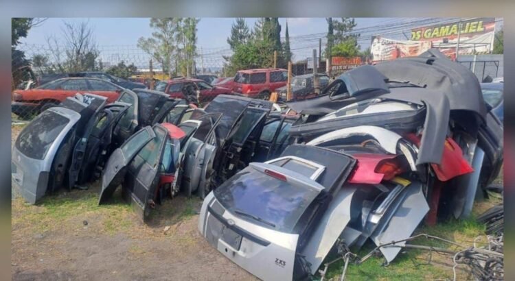 Más de 3 mil denuncias por robo de autopartes en Puebla