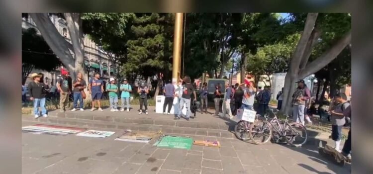 Marcha Cannábica en Puebla en demanda de legalización