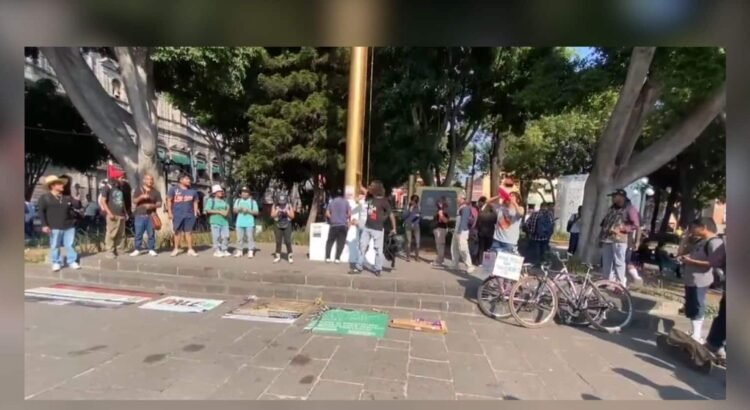 Marcha Cannábica en Puebla en demanda de legalización