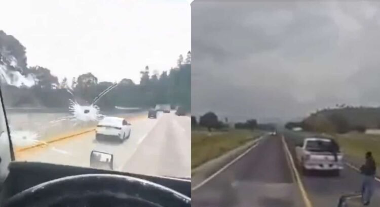 Trailero embiste a asaltantes en Puebla: violencia en carreteras al alza