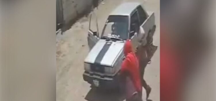 Secuestran a mujer en Tehuacán, queda grabado en cámara de seguridad