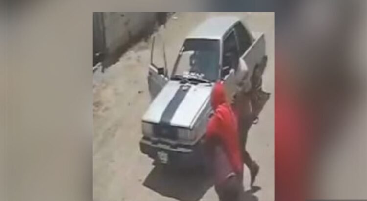 Secuestran a mujer en Tehuacán, queda grabado en cámara de seguridad