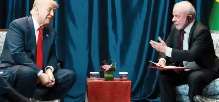 Acuerdan Trump y Lula negociar aranceles Acuerdan Trump y Lula negociar aranceles