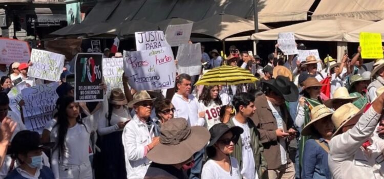 Más adultos que jóvenes y tensiones enmarcan la marcha de la “Generación Z” en Puebla Más adultos que jóvenes y tensiones enmarcan la marcha de la “Generación Z” en Puebla