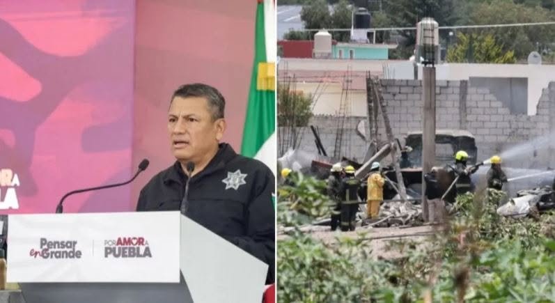 Explosión de pipas en Tepeaca deriva en relevo de policías estatales