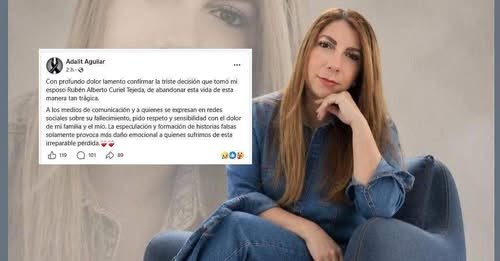Viuda de Rubén Curiel pide frenar especulaciones sobre su muerte en Puebla